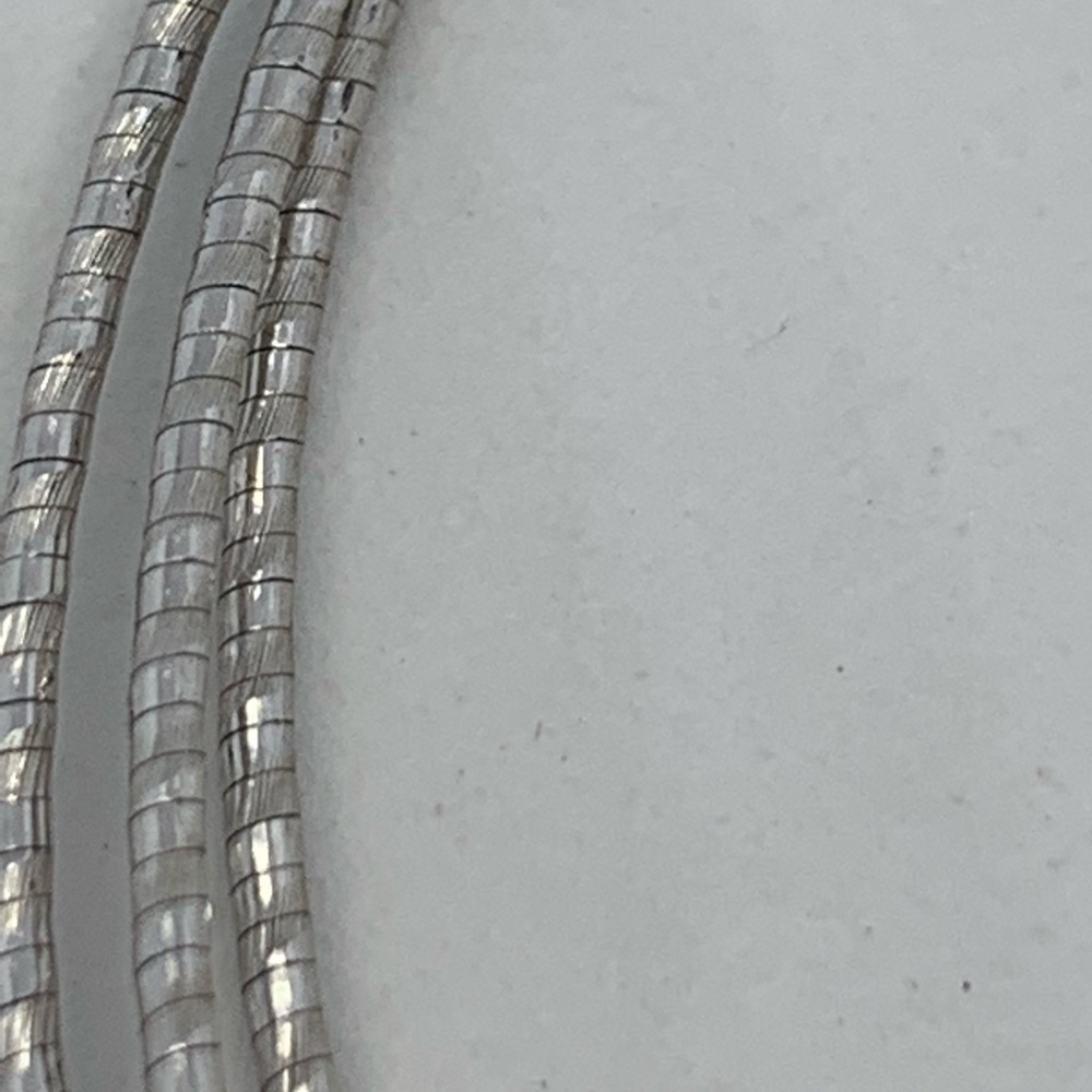 .925 sterling silver hematite signed bracelet - Picture 6 of 8
